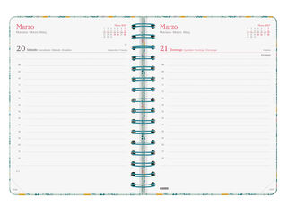Agenda Finocam You D&iacute;a P&aacute;gina 2027 Castellano Blanco