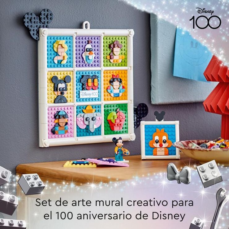 LEGO® Disney 100 Años de Iconos de la Animación Disney 43221