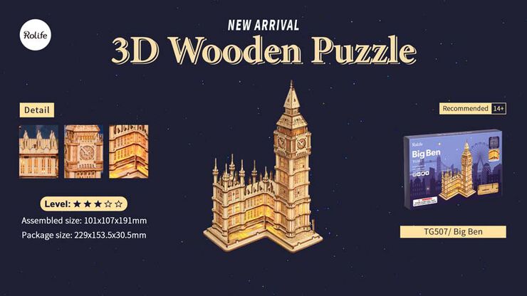 Maqueta Rolife Big Ben