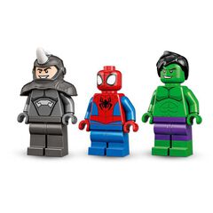 LEGO® Súper Héroes Camión de combate Hulk contra Rhino 10782