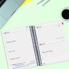 Agenda Escolar Finocam Esp.E10 D&iacute;a/P&aacute;gina Catal&aacute;n 2026-27 Verde