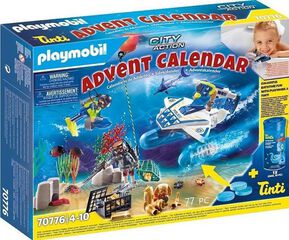 Playmobil Nadal Advent missi&oacute; busseig 70776