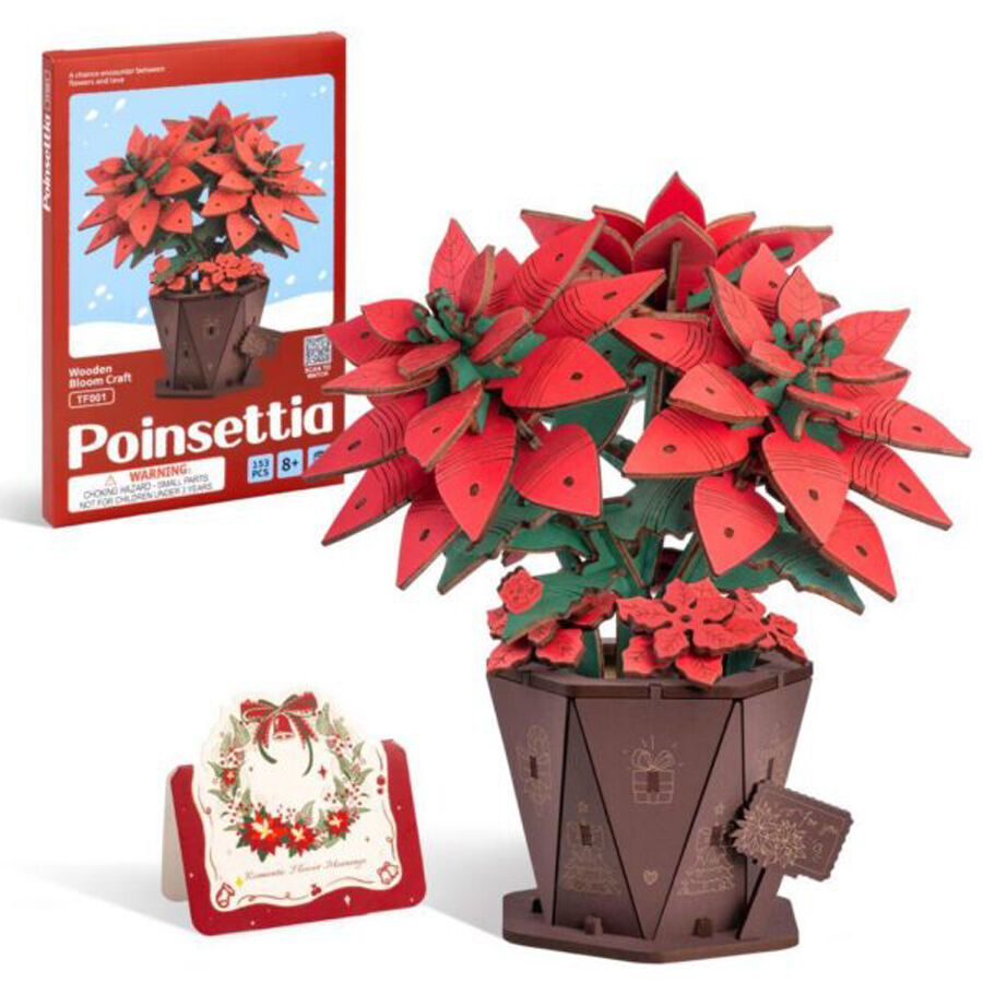 Maqueta de Flor de Navidad