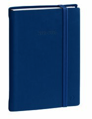 Agenda escolar Quo Vadis Silk 12x17cm dia pàg. mult 2025-26 blau