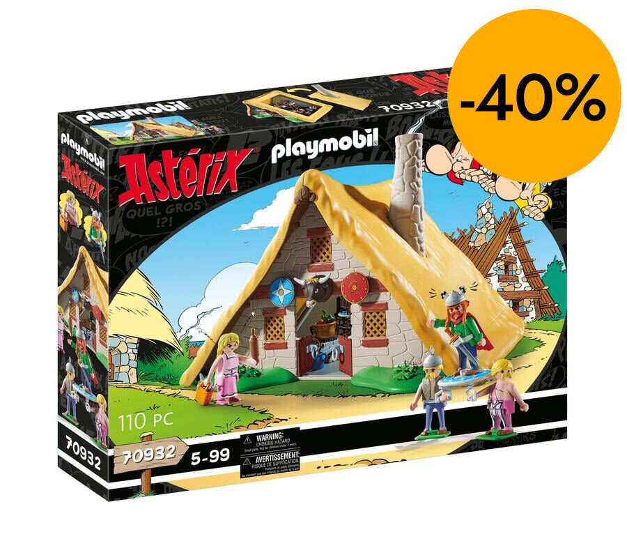 Playmobil Ast&eacute;rix Cabanya Abrarac&uacute;rcix 70932