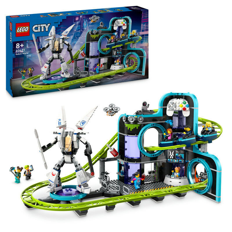 LEGO&reg; City Monta&ntilde;a Rusa de Robot World 60421