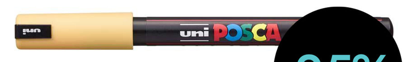 Rotulador Posca PC-1MR 0,7mm albaricoque