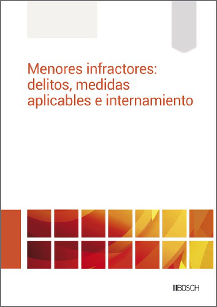 Menores infractores: delitos, medidas aplicables e internamiento