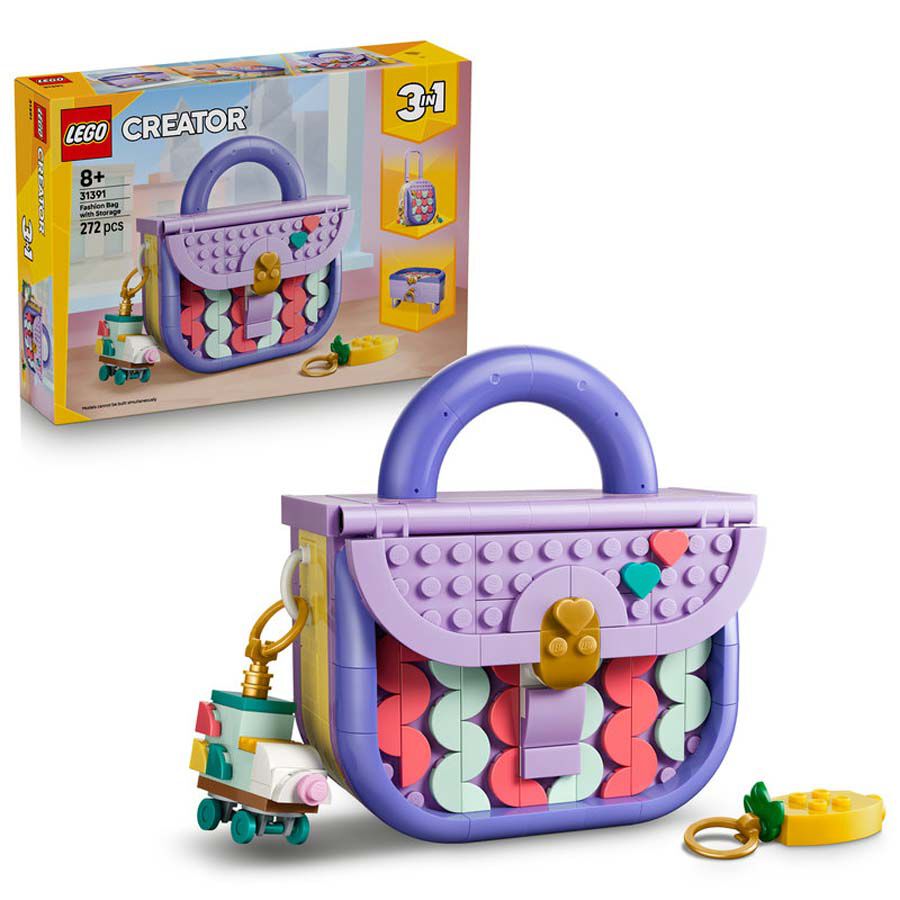 LEGO&reg; Creator Bolso de Moda Art&iacute;stico con Almacenamiento 31391
