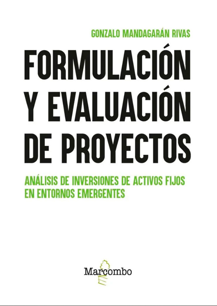 Formulaci&oacute;n y evaluaci&oacute;n de proyectos