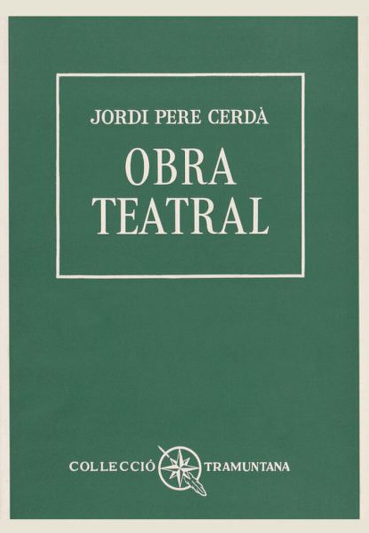 Cerd&agrave;. Obra teatral
