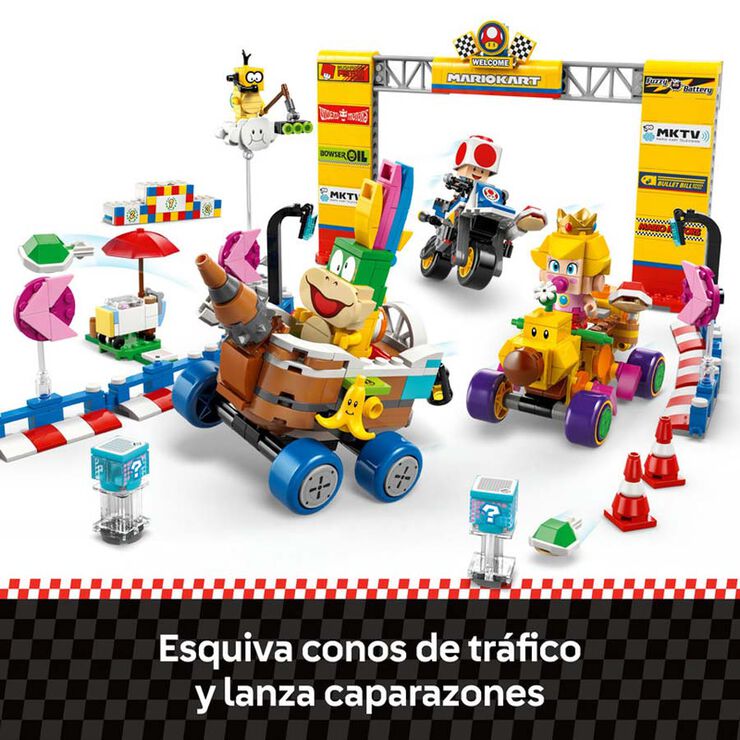 LEGO® Super Mario Mario Kart™: Set Bebé Peach y Grand Prix 72036