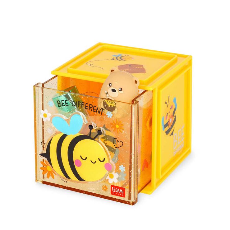 Cubo organizador de escritorio Legami Bee