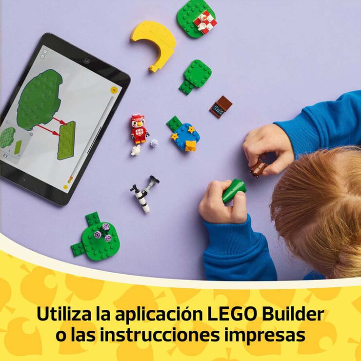 LEGO® Animal Crossing Mirando las estrellas con Estela 77053