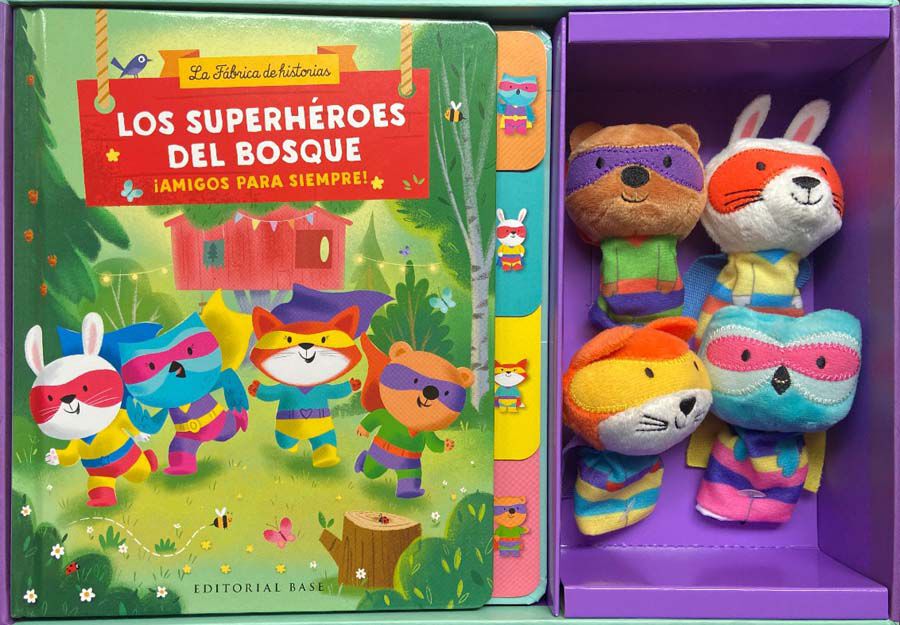 Los superh&eacute;roes del bosque. &iexcl;Amigos para siempre!