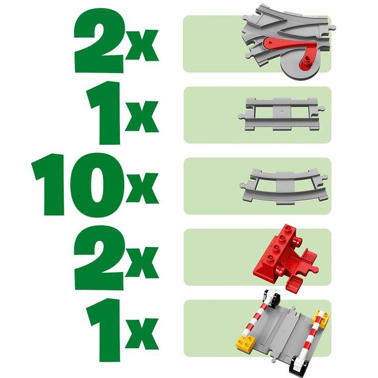 LEGO® Duplo Vies ferroviàries 10882