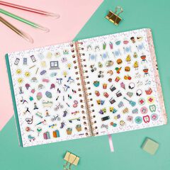 Agenda Finocam Talkual 1/4 sem/vista horizontal cas 2026 Oro