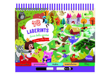 48 laberints dins dels contes... per jugar moltes hores!