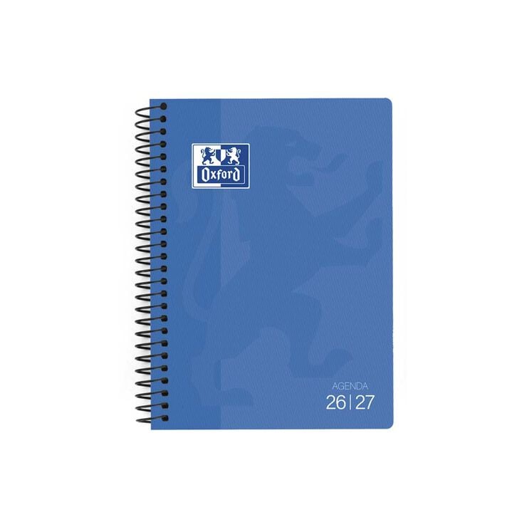 Agenda Escolar Oxford School 1/4 Semana/vista Castellano 2026-2027