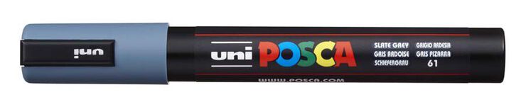 Retolador Posca PC-5M 1,8-2,5mm gris pissarra