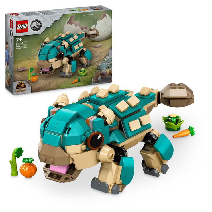 LEGO® Jurassic World Bumpy Bebé: Ankylosaurus 76962
