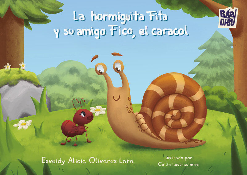La hormiguita Fita y su amigo Fico, el caracol