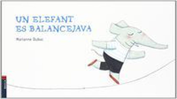 Un elefant es balancejava