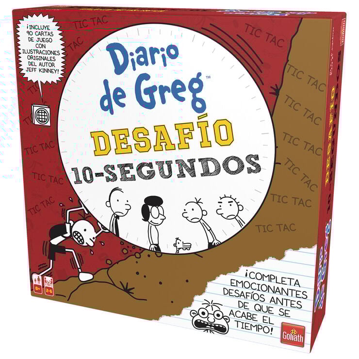 Diario de Greg 10 Segundos Goliath