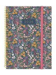 Agenda Finocam Design Collection E10 sem/vista horizontal cat 2026 Flora