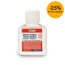Barniz cuadros Titan 100ml brillante