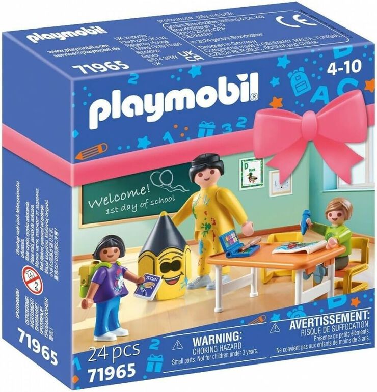 Playmobil Primer Día de Escuela 71965