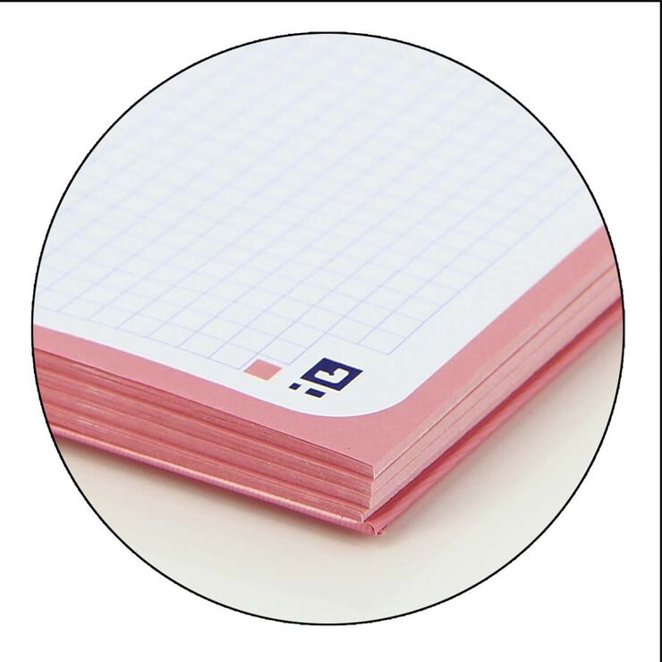 Europeanbook 1 Oxford Touch A4 5X5 80F Rosa