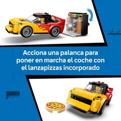 LEGO&reg; City Experiencia de Reparto de Pizza con Veh&iacute;culos 60496