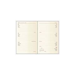 Agenda Samba 8,5x13 sem/vista castellano 2025 negro