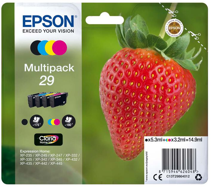 Cartutx original Epson 29 Multipack - C13T298640