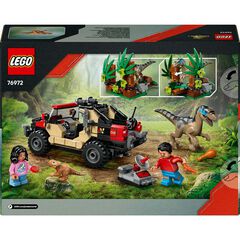 LEGO® Jurassic World Fugida en Tot terreny i Raptor a l’Aguait 76972