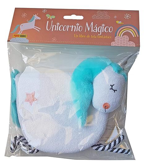 Unicornio m&aacute;gico un libro de tela fant&aacute;stico