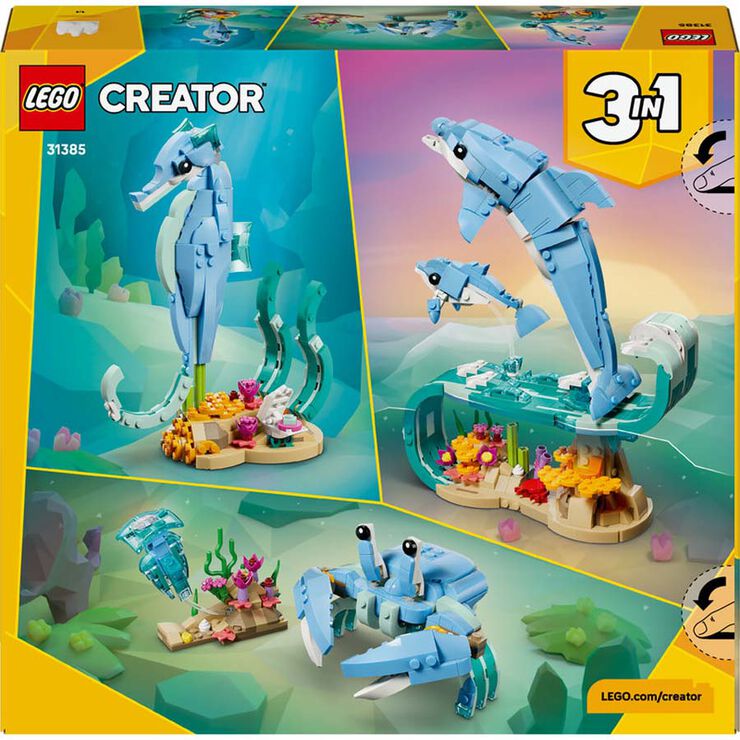 LEGO® LEGO Creator Animals Marins: Dofins Preciosos 31385