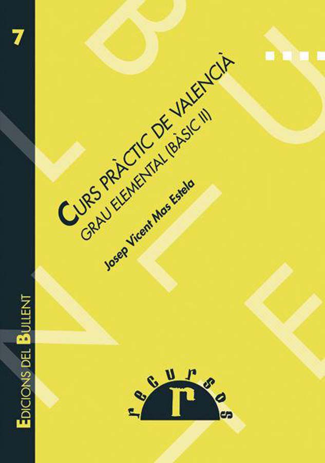 Curs Pr&agrave;ctic de Valenci&agrave;. Grau Elemental