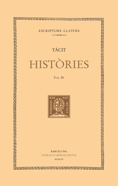 Hist&ograve;ries, vol. IV i &uacute;ltim: llibres IV-V