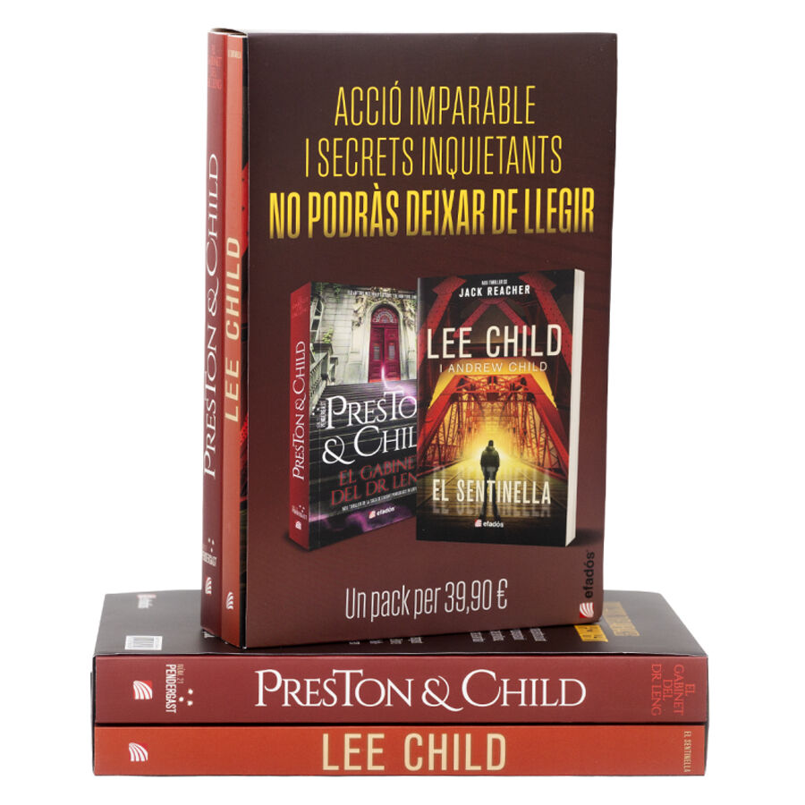 Pack Novel&middot;la negra. Preston & Child i Lee Child