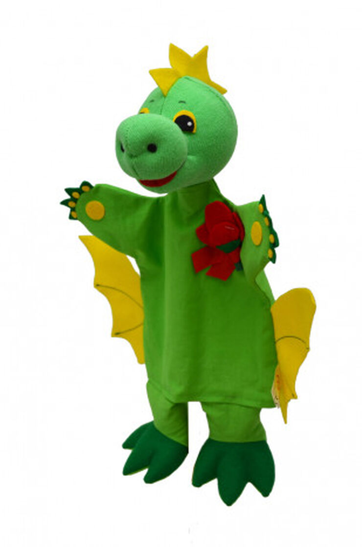 Títere de mano dragón