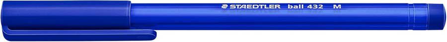 Bol&iacute;grafo Staedtler 432 M azul 10u