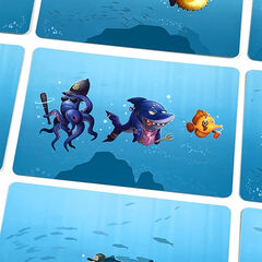 Hungry shark Joc de cartes Atomo Games