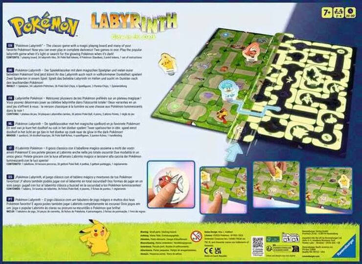 Laberinto Pokémon Glow in the Dark
