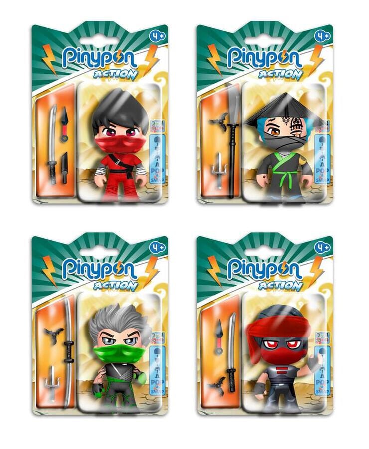 Pinypon Action Ninja Figura