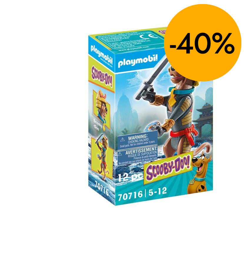 Playmobil Scooby Doo samur&aacute;i 70716