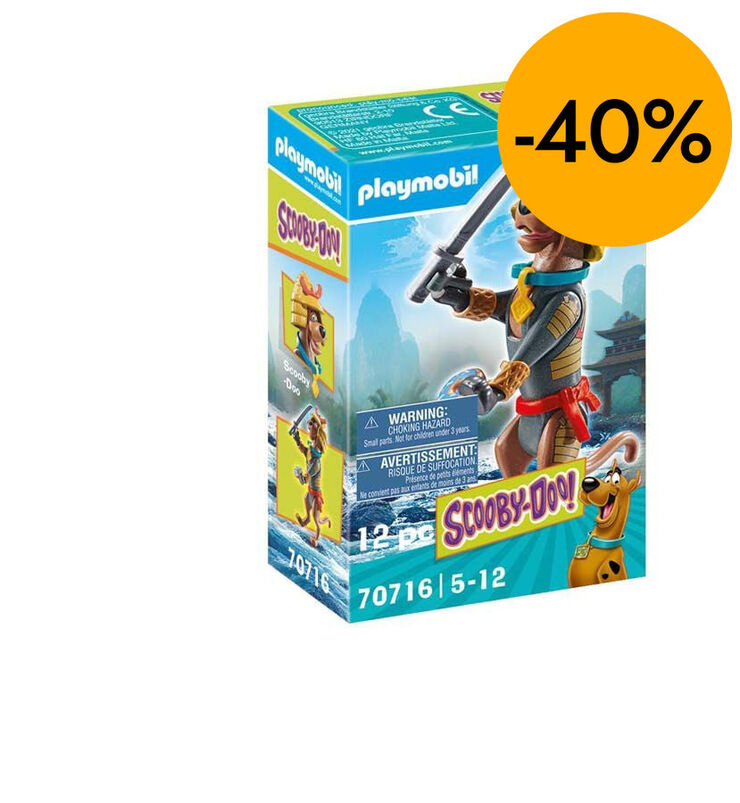 Playmobil Scooby Doo samur&aacute;i 70716