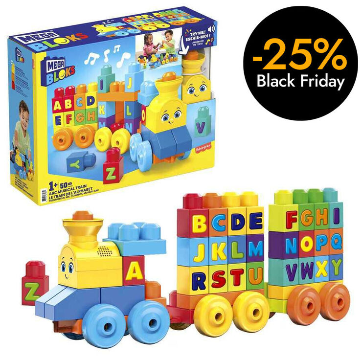Mega Bloks Tren Musical ABC