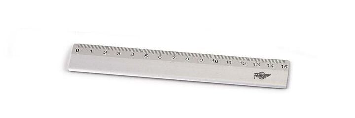Regla met&aacute;lica Faibo 15cm